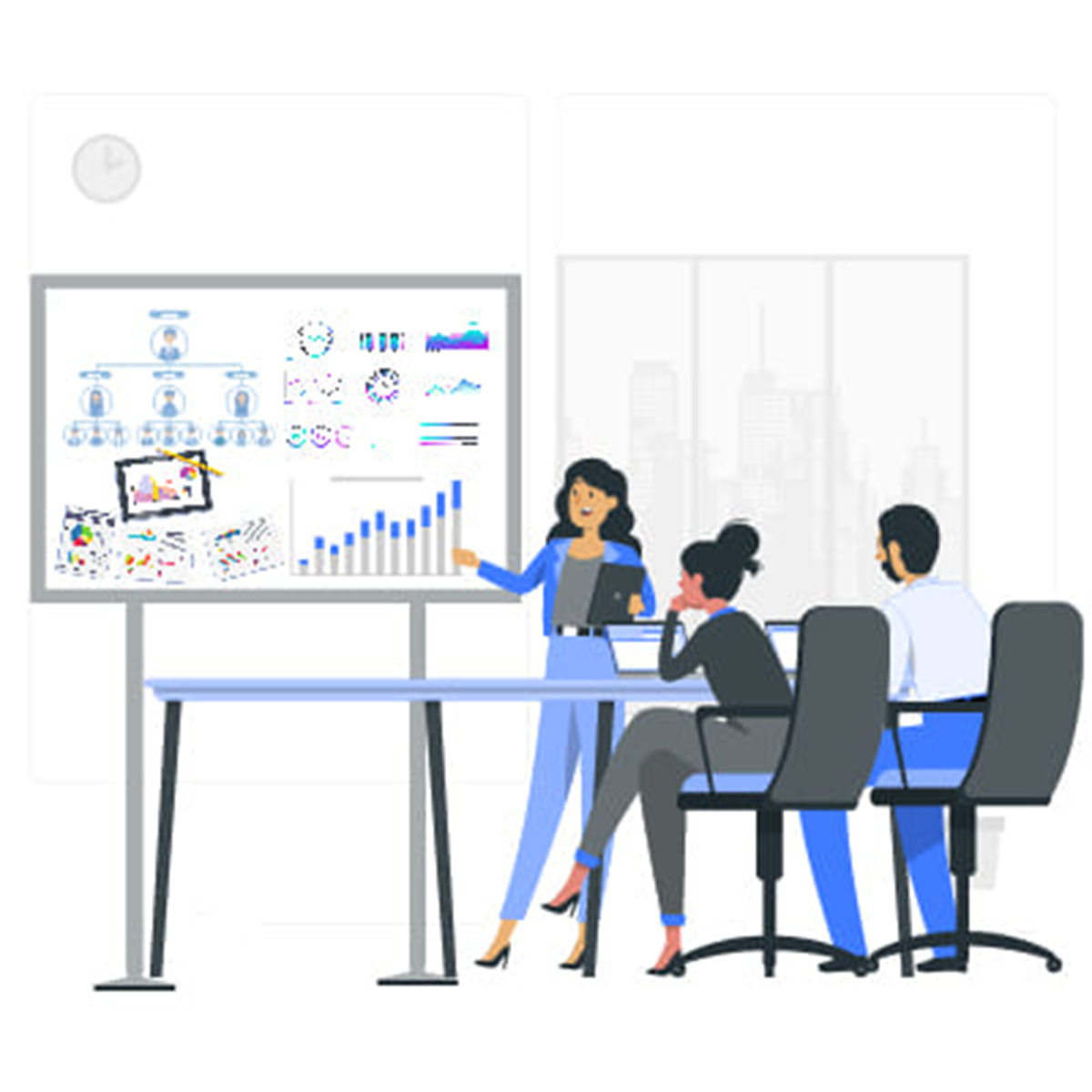 ERP implementation workshop illustration